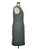 Kasper Solid Gray Cocktail Dress Size 16 - photo 4