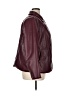 IMAN 100% Polyurethane Burgundy Jacket Size 1X - photo 4
