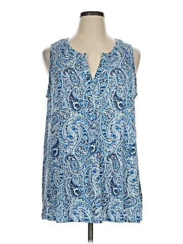 Sigrid Olsen Sleeveless Blouse (view 1)