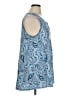 Sigrid Olsen Blue Sleeveless Blouse Size 1X - photo 4