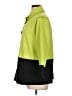 MULTIPLES Color Block Green Coat Size L - photo 5