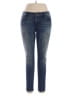 Ann Taylor LOFT Solid Blue Jeans Size 8 - photo 1