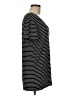 Halogen Stripes Black Short Sleeve T-Shirt Size M - photo 4