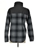 Columbia 100% Polyester Plaid Black Jacket Size S - photo 2