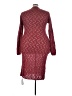 Cider Burgundy Cocktail Dress Size 2X - photo 2