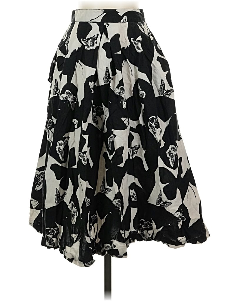 Pre-owned Derek Heart Casual Skirt In Black