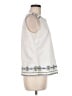 Talbots Outlet 100% Cotton White Sleeveless Blouse Size Med Petite - photo 4