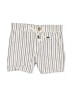 Carter's 100% Cotton Stripes Ivory Shorts 6-9 MO / 9 MO - photo 1