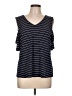Maison Jules Black Sleeveless Top Size L - photo 1