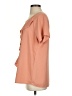 Shilla Orange Short Sleeve Blouse Size S - photo 5
