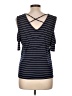 Maison Jules Black Sleeveless Top Size L - photo 2