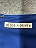 Alice + Olivia 100% Polyester Solid Blue Casual Dress Size L (estimated) - photo 7