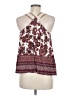 Chloe K 100% Rayon Burgundy Tank Top Size M - photo 2