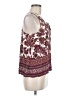Chloe K 100% Rayon Burgundy Tank Top Size M - photo 4