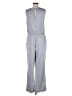 Ann Taylor Solid Gray Jumpsuit Size M - photo 2