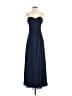 Bill Levkoff 100% Polyester Blue Cocktail Dress Size 4 - photo 1