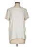 Ann Taylor LOFT 100% Polyester Ivory Short Sleeve Blouse Size S - photo 1