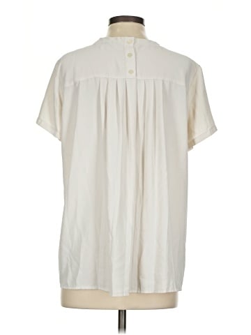 Ann Taylor LOFT Short Sleeve Blouse (view 2)