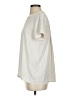 Ann Taylor LOFT 100% Polyester Ivory Short Sleeve Blouse Size S - photo 5