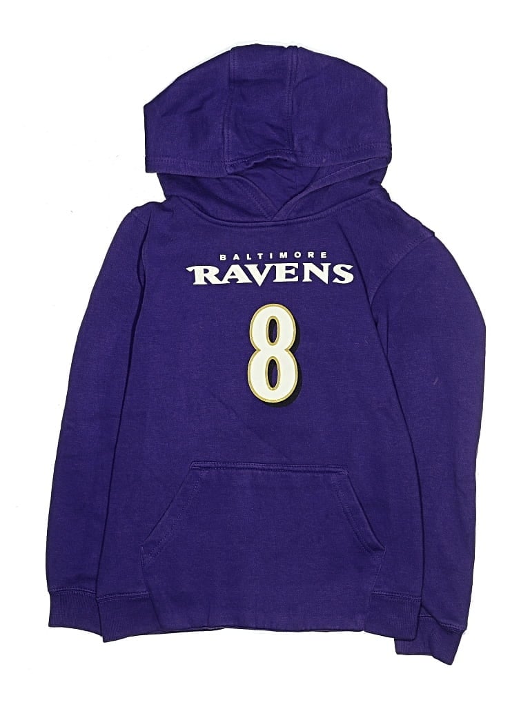 Pre-owned Outerstuff Kids' Zip Up Hoodie In Purple