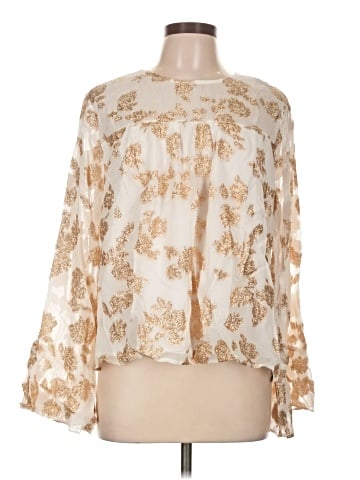 Ann Taylor LOFT 3/4 Sleeve Blouse (view 1)