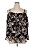 Boutique + 100% Polyester Black Sleeveless Blouse Size 1X Plus - photo 1