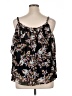 Boutique + 100% Polyester Black Sleeveless Blouse Size 1X Plus - photo 2
