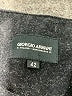 Giorgio Armani 100% Polyester Black Blazer Size EU 42 / US 12 - photo 3