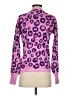 Lilly Pulitzer 100% Acrylic Animal Print Purple Pullover Sweater Size XS - photo 2