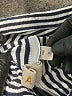 Dolan Stripes Gray Casual Dress Size M - photo 8