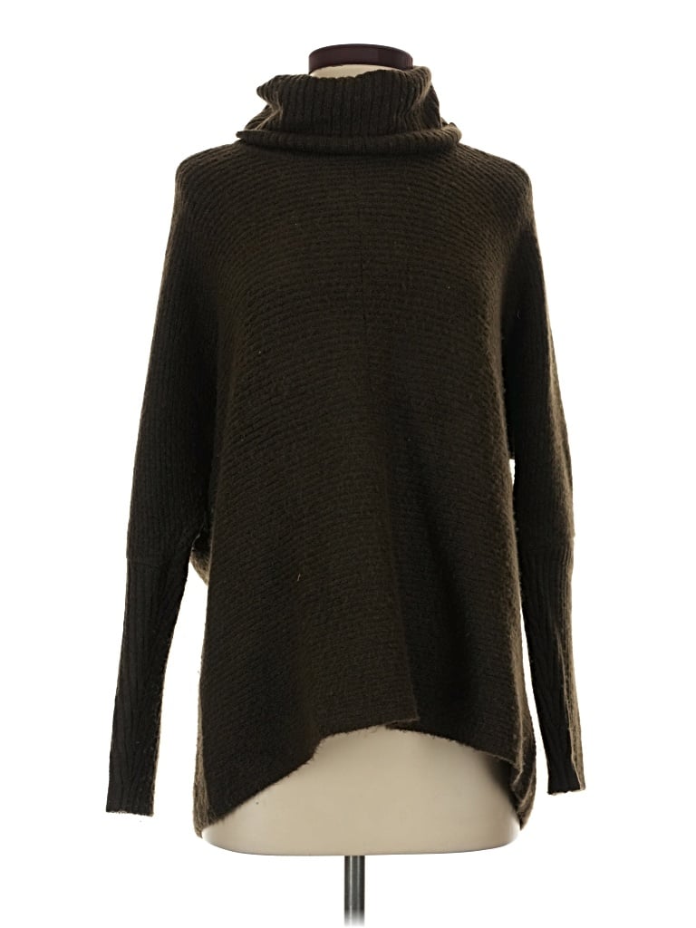 Pre-owned Cece Turtleneck Sweater In Brown