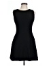 Zara Basic Solid Black Cocktail Dress Size L - photo 1