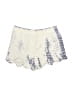 Topshop Tie-dye White Blue Shorts Size 6 - photo 2