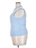 Rebecca Minkoff Blue Sleeveless Top Size XXL - photo 5