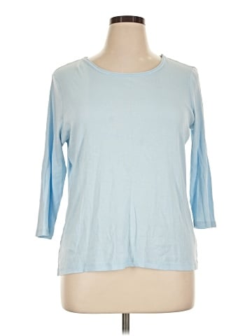 Jones New York Signature 3/4 Sleeve Top (view 1)