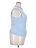 Rebecca Minkoff Blue Sleeveless Top Size XXL - photo 4