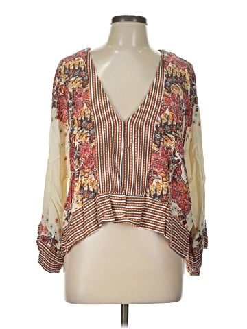 Free People Long Sleeve Blouse (view 1)