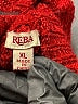 Reba Red Turtleneck Sweater Size XL - photo 8