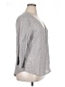 Fred David Gray 3/4 Sleeve Blouse Size XL - photo 4