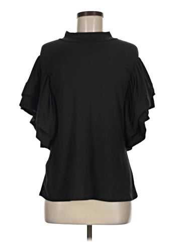 Dice Short Sleeve Blouse (view 1)