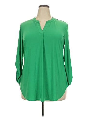 Cato 3/4 Sleeve Blouse (view 1)