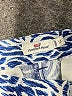 Vineyard Vines 100% Cotton Paisley Blue Shorts Size 12 - photo 3