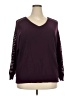 Lane Bryant Purple Pullover Sweater Size 18 - 20 Plus - photo 1