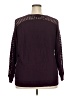 Lane Bryant Purple Pullover Sweater Size 18 - 20 Plus - photo 2