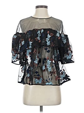Cinq à Sept 3/4 Sleeve Blouse