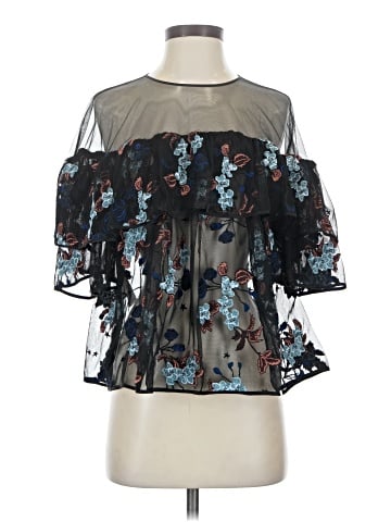 Cinq à Sept 3/4 Sleeve Blouse (view 1)