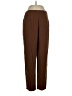 Diane von Furstenberg 100% Silk Brown Silk Pants Size S - photo 1