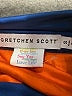 Gretchen Scott Designs Blue 3/4 Sleeve Blouse Size S - photo 6
