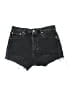 Levi's 100% Cotton Hearts Black Denim Shorts Size 29 waist - photo 1