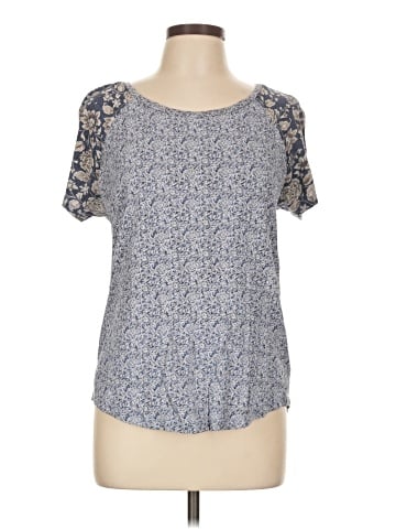 Lucky Brand Short Sleeve Blouse (view 1)